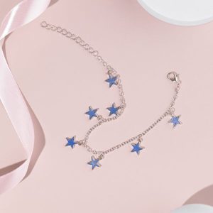 Λαμπερό βραχιόλι αστραγάλου | STARLIGHT