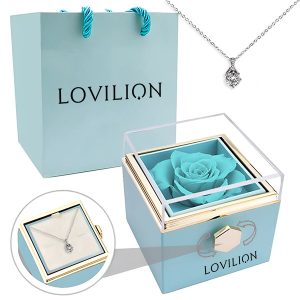 Κολιέ σε περιστρεφόμενο κουτί | ALLURE_BLUEBOX