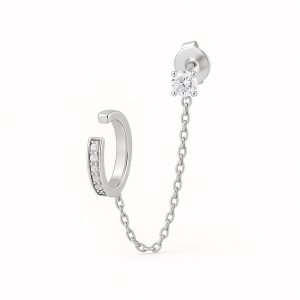 Σκουλαρίκια | CLAIRE_SILVER