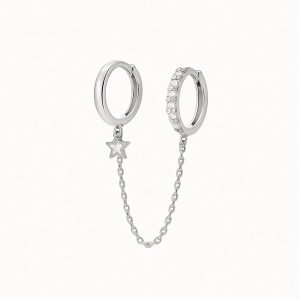 Σκουλαρίκια | SATINA_SILVER